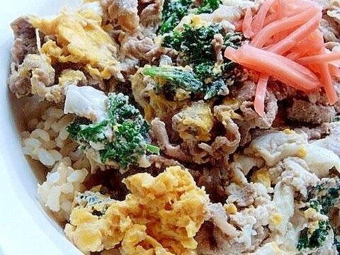 まな板なし６分！？タマネギをパセリで❤ツユだく牛丼